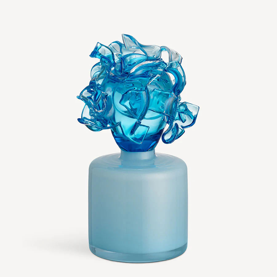 Mino Series sculpture in Pale Blue