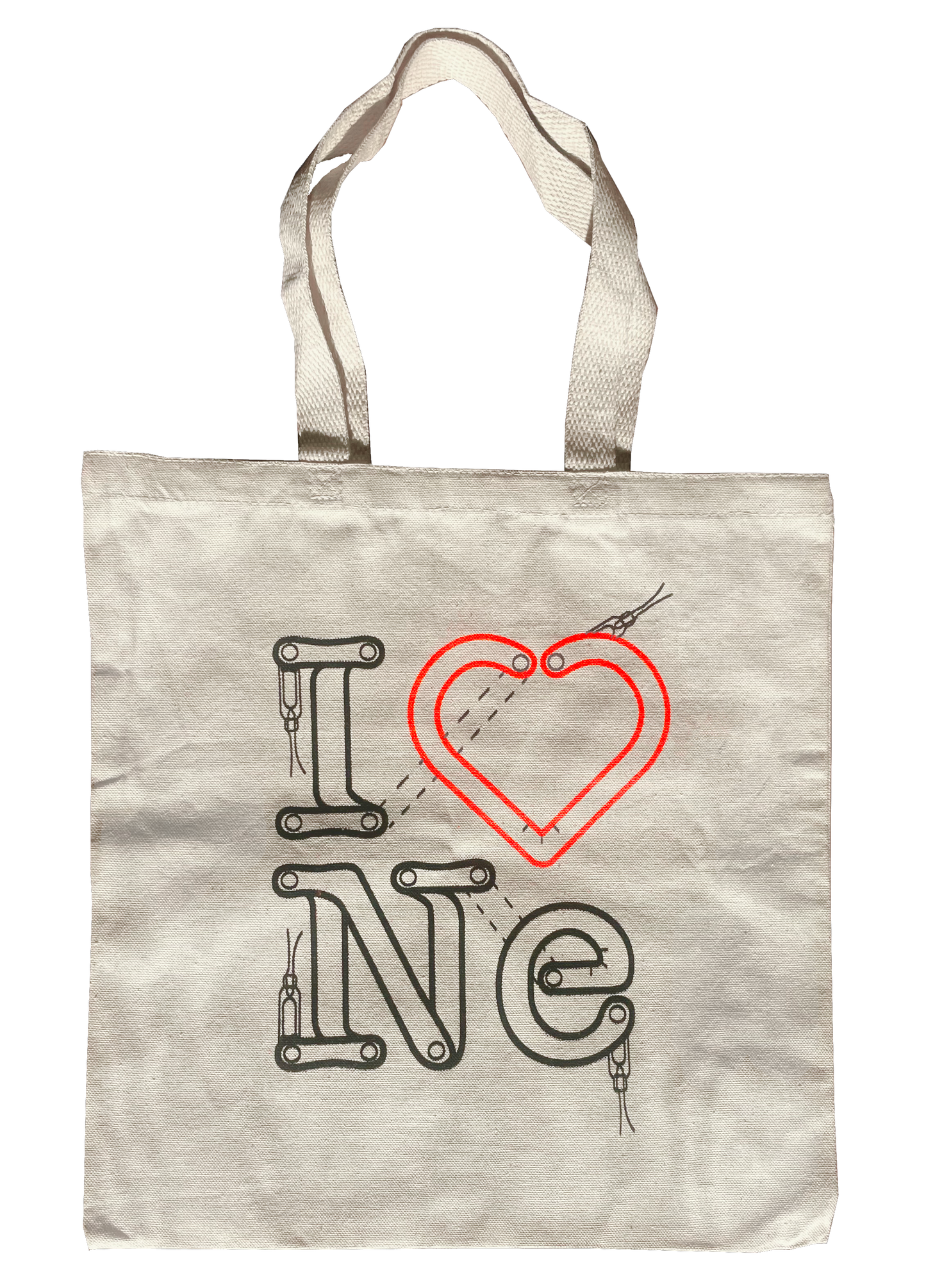 I Heart Ne Tote Bag