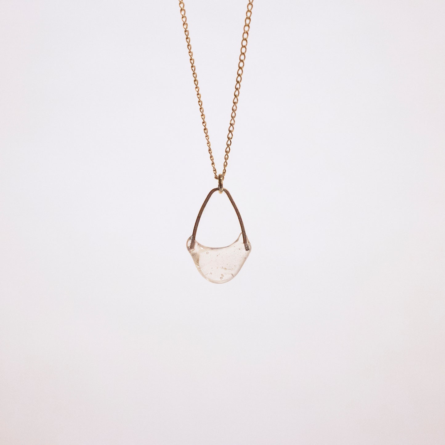 Medium Godet Necklace in Gold