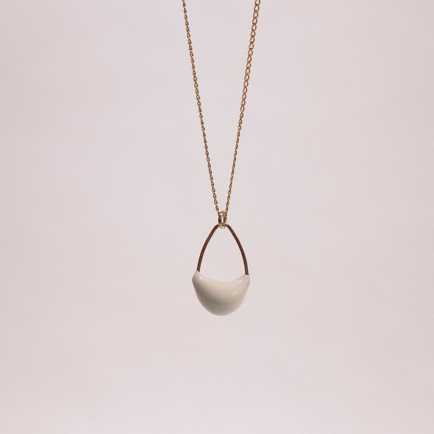 Medium Godet Necklace in Gold
