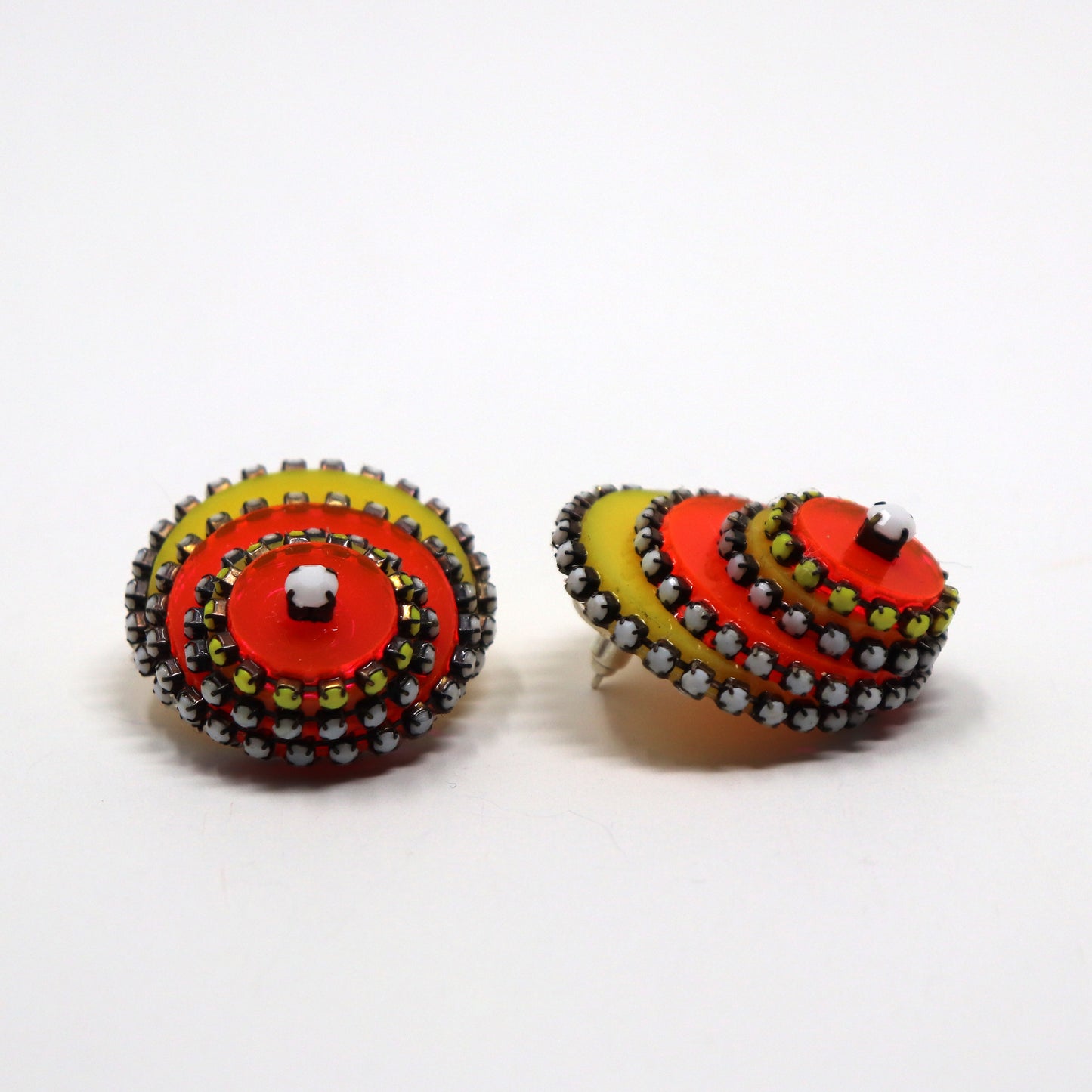 Small Four Piece Acrylic Studs