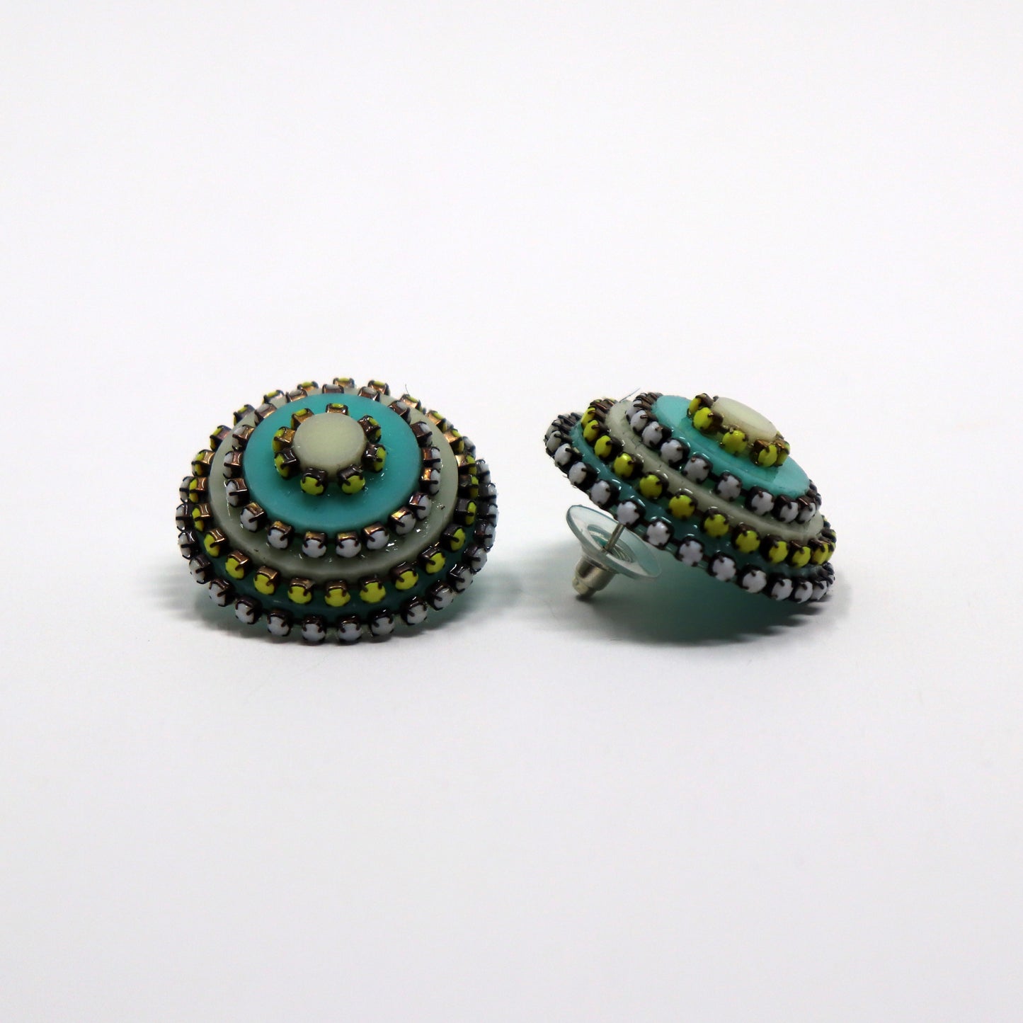 Small Four Piece Acrylic Studs