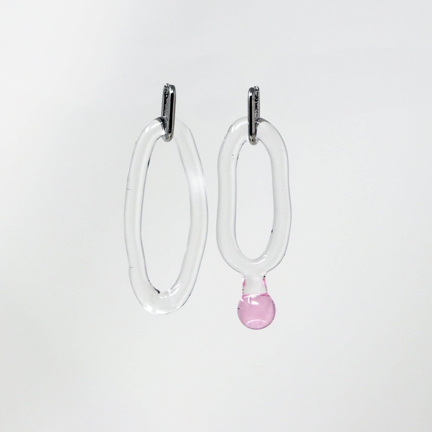 Huggie Drop Earrings