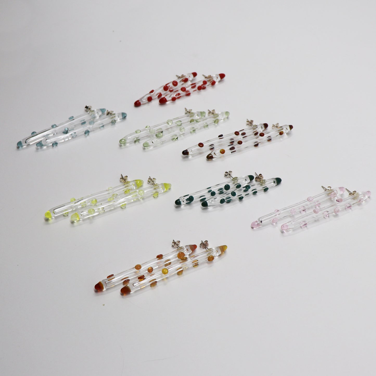 Polka Dot Post Earrings