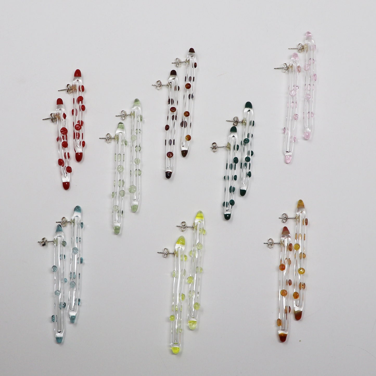 Polka Dot Post Earrings