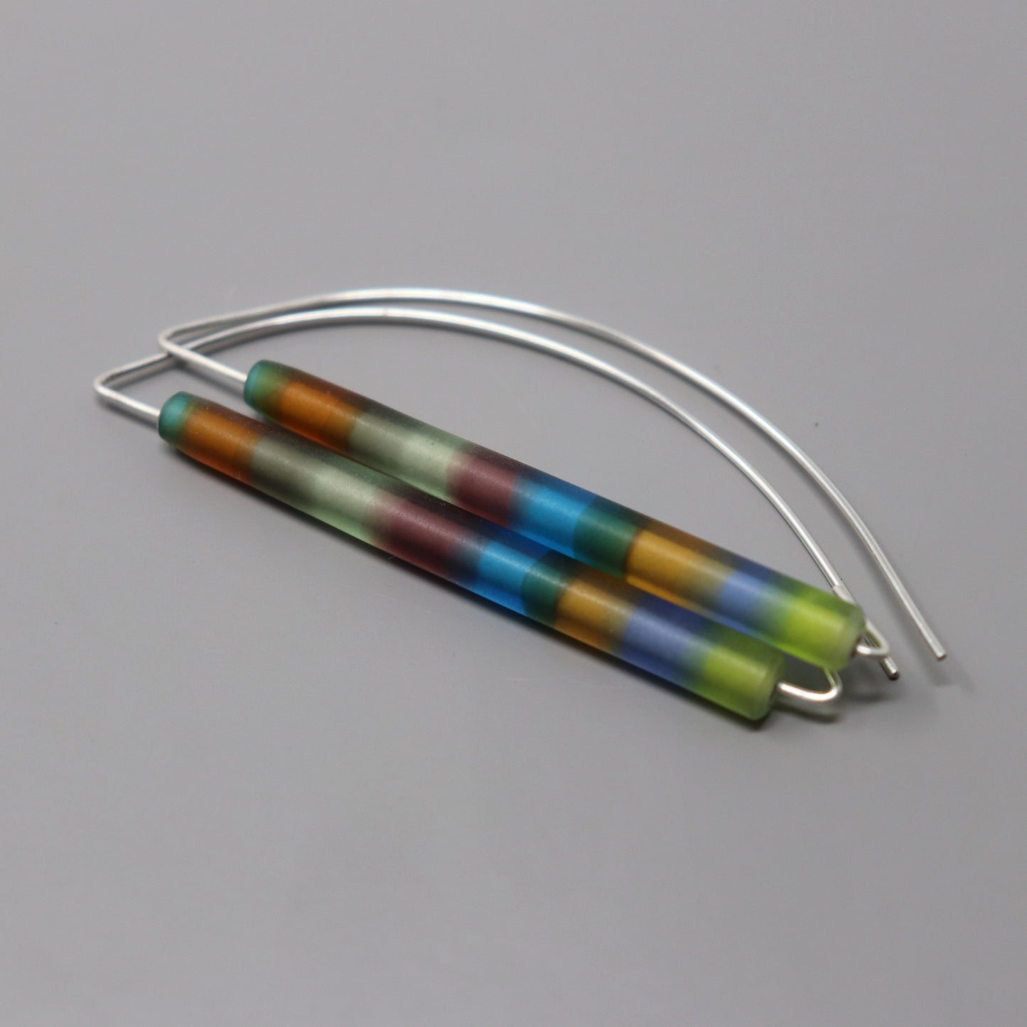Large Horizon Color-blocked Earring