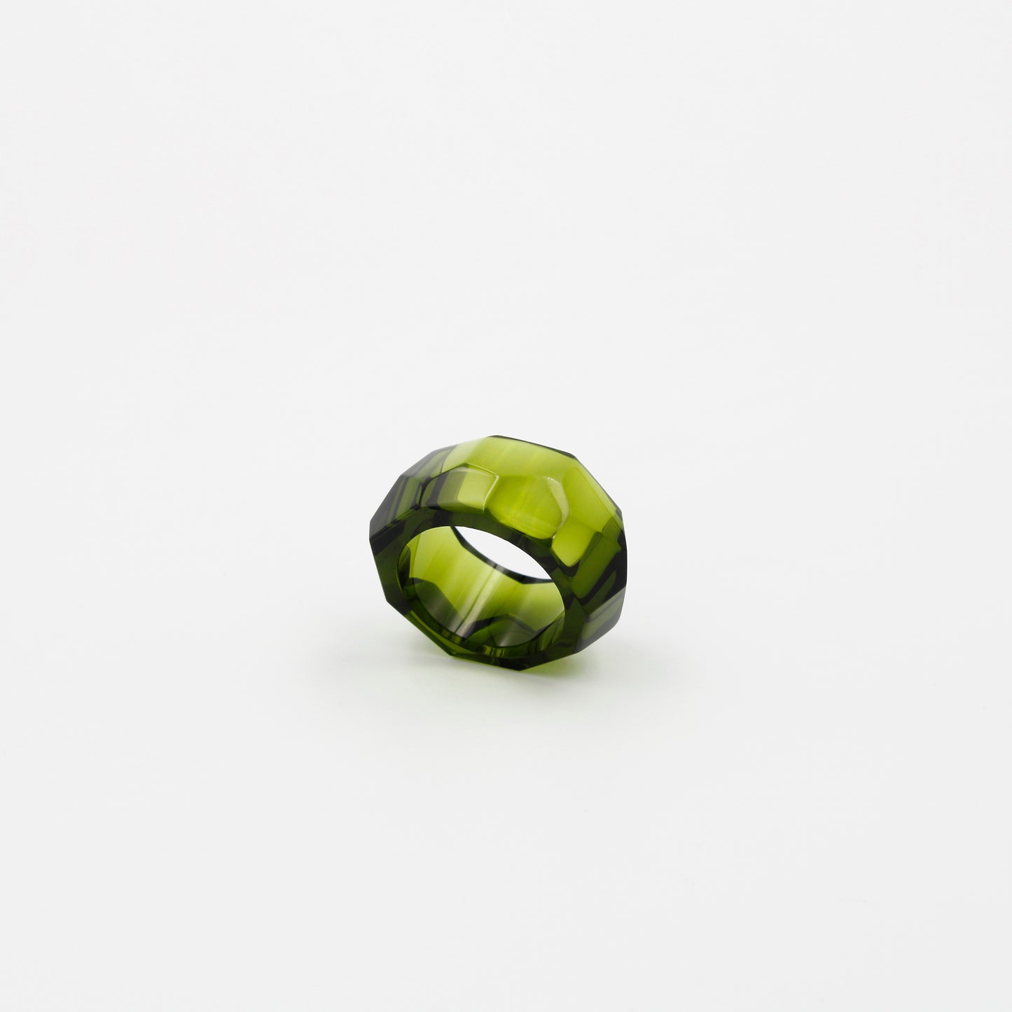 Green Glass Ring