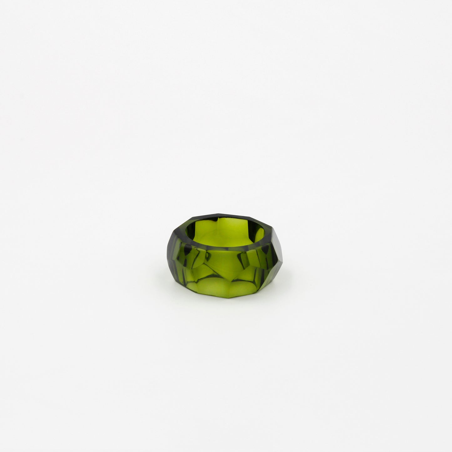 Green Glass Ring
