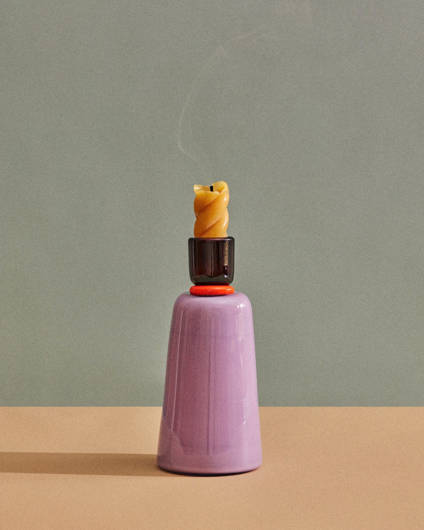 Tall Gumdrop Candlestick Holders