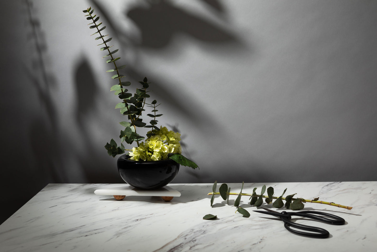 Marble Ikebana Vessel