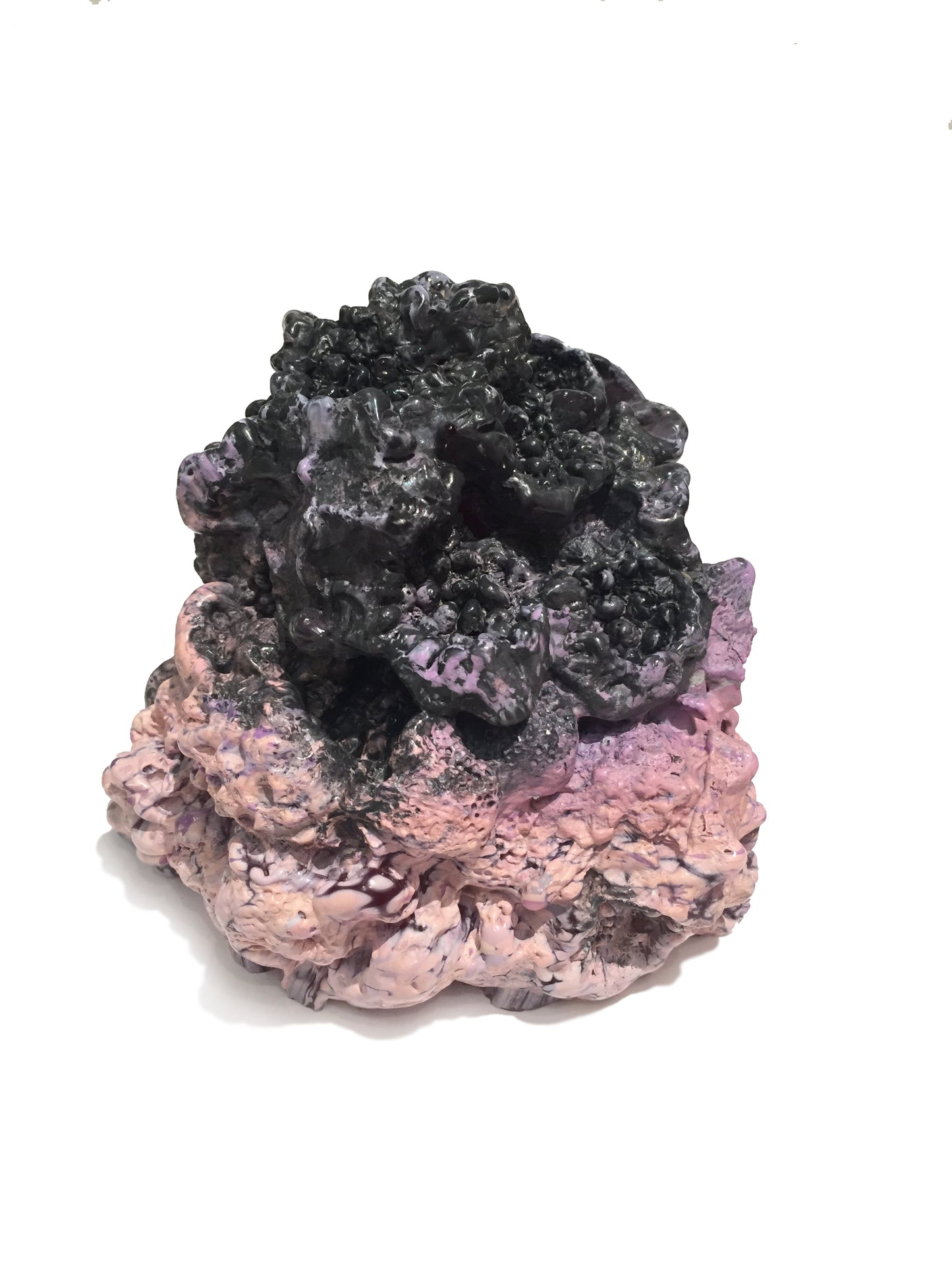 Pink and Dark Grey Sculpture