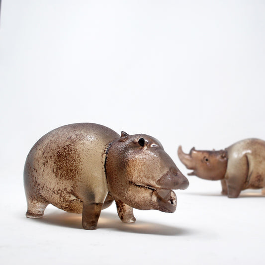 Hippo Figurine