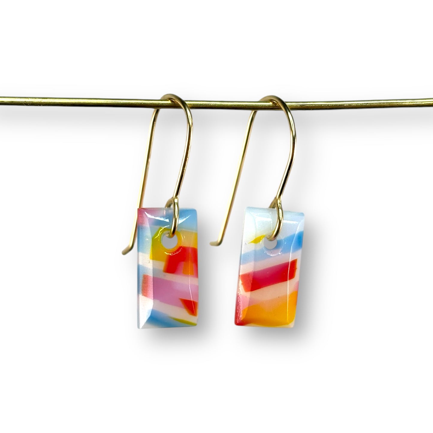 Space Specimen Dangle Earrings