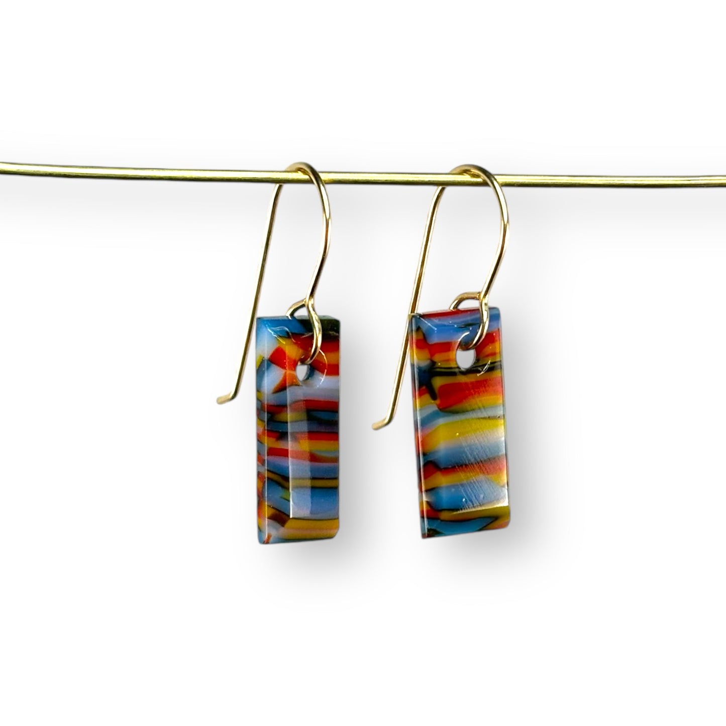 Space Specimen Dangle Earrings