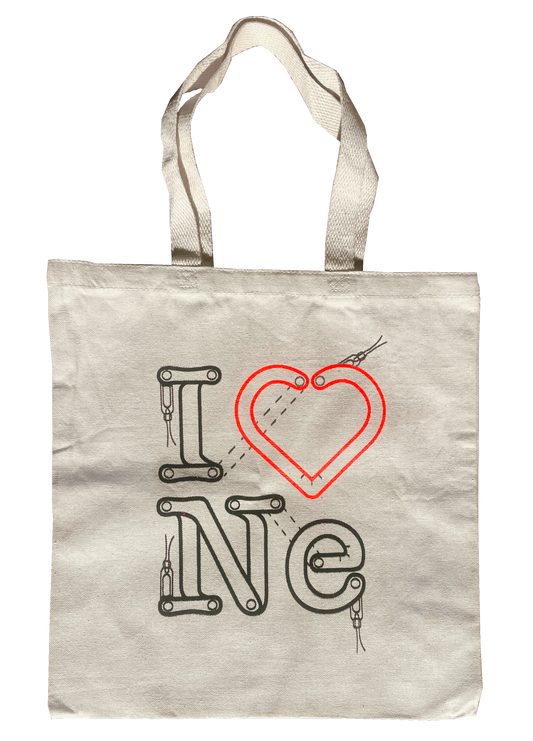 I Heart Ne Tote Bag