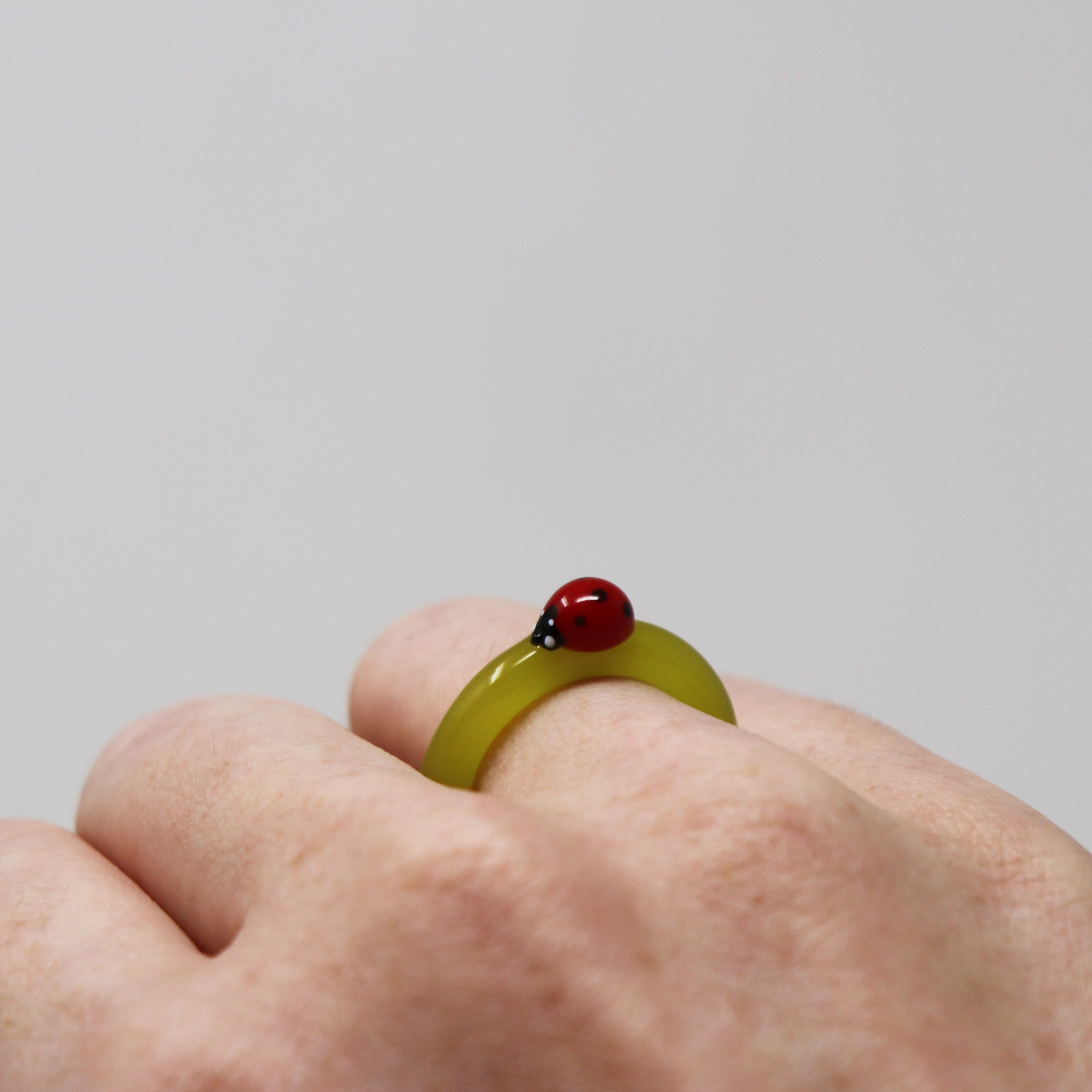 Lucky Lady Bug Ring