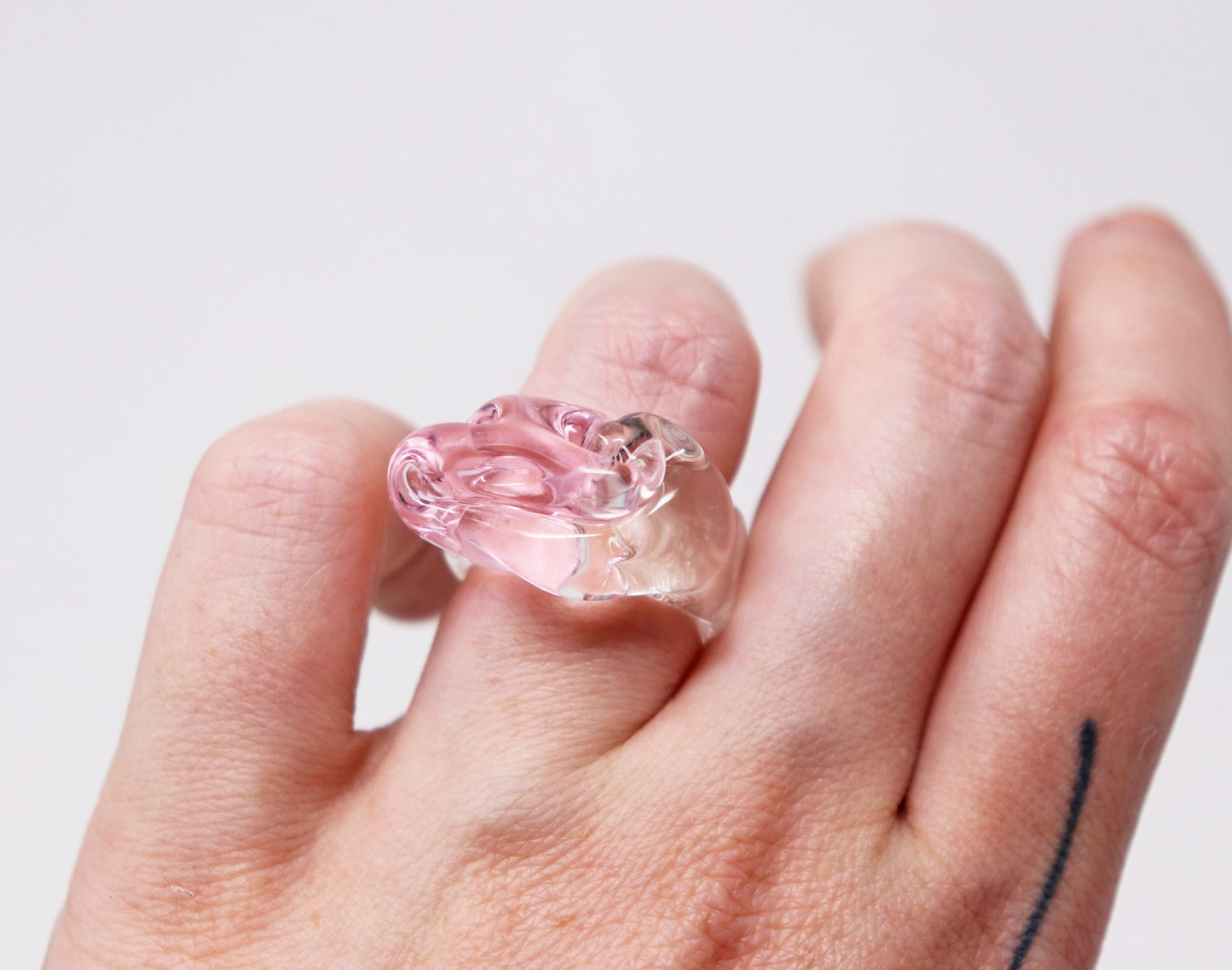 Atomic Glass Ring