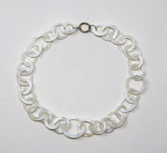 White Chain Necklace