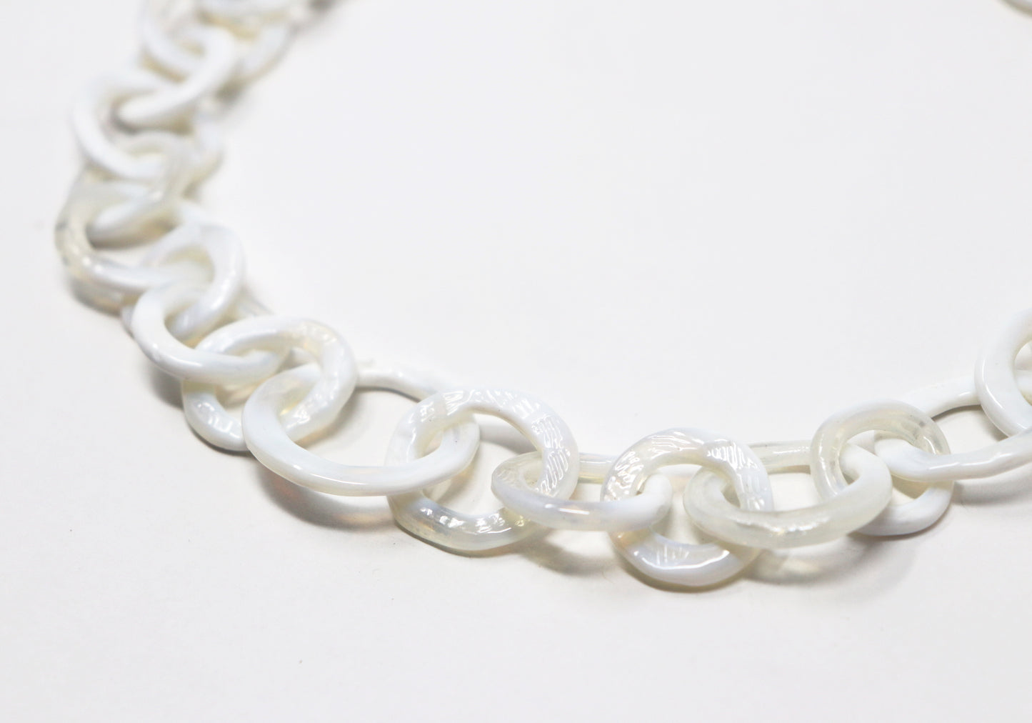 White Chain Necklace