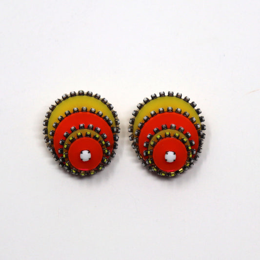 Small Four Piece Acrylic Studs