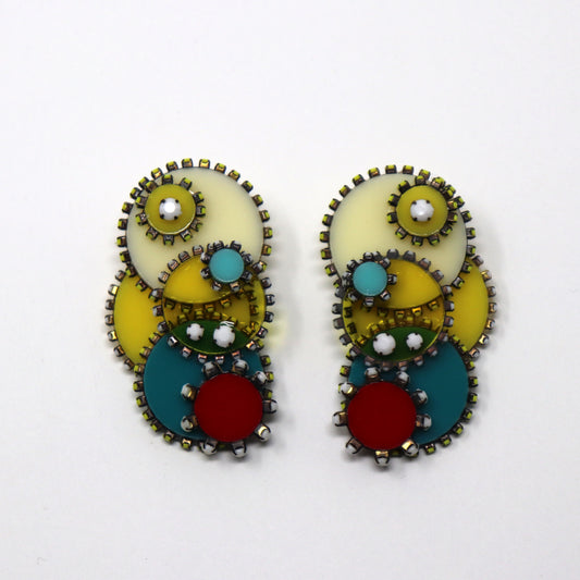 Seven Piece Acrylic Studs