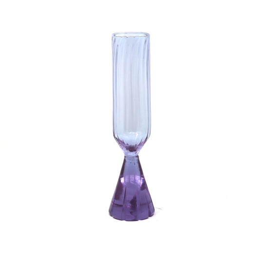 Mod Flute Glass