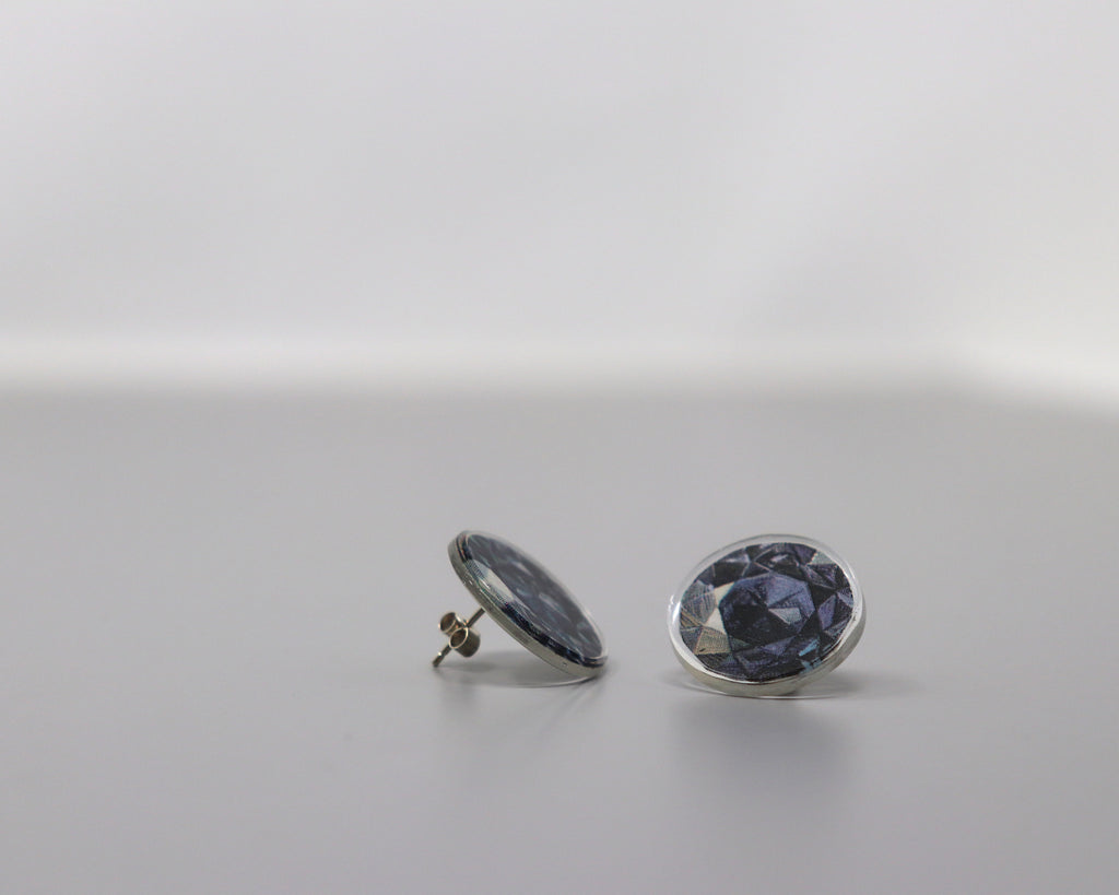 Sapphire Solitaire Studs