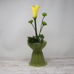 Ikebana Vessel and Vase