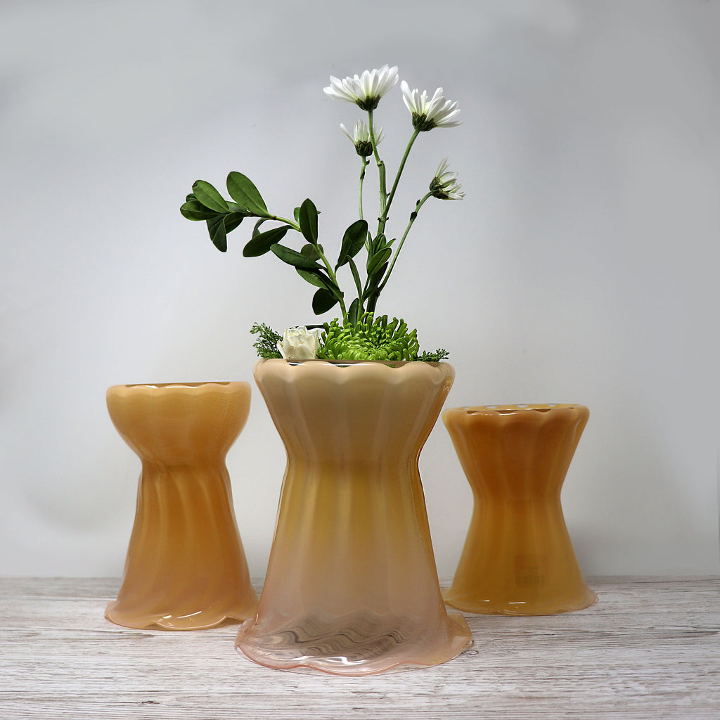 Ikebana Vessel and Vase