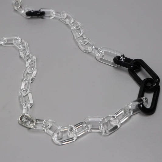 Pastel Statement Chain Necklace