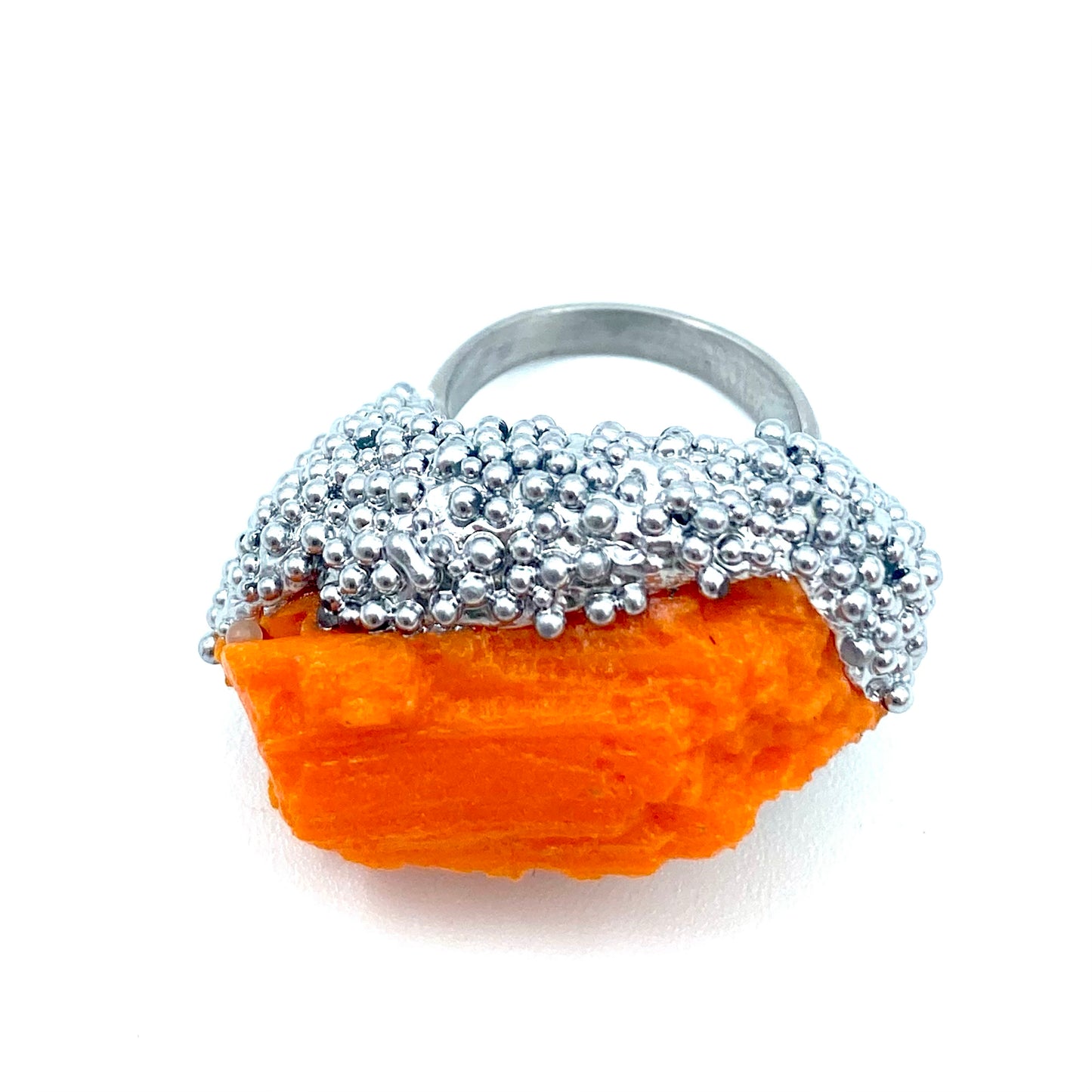 Rock in Orange Ring