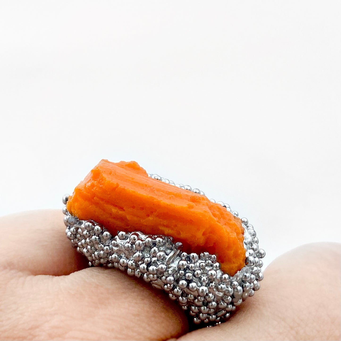 Rock in Orange Ring