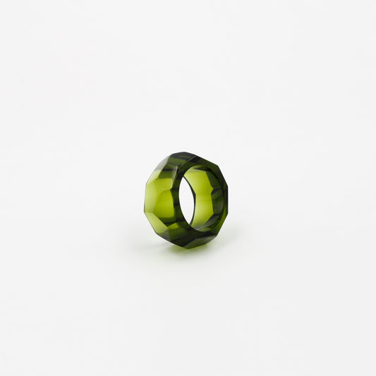 Green Glass Ring