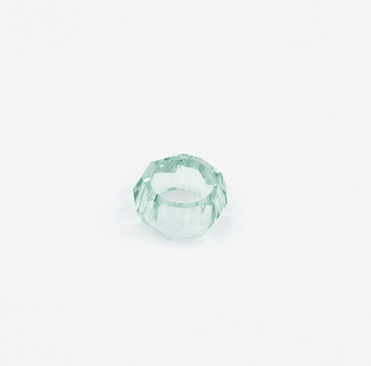 Aqua Glass Ring