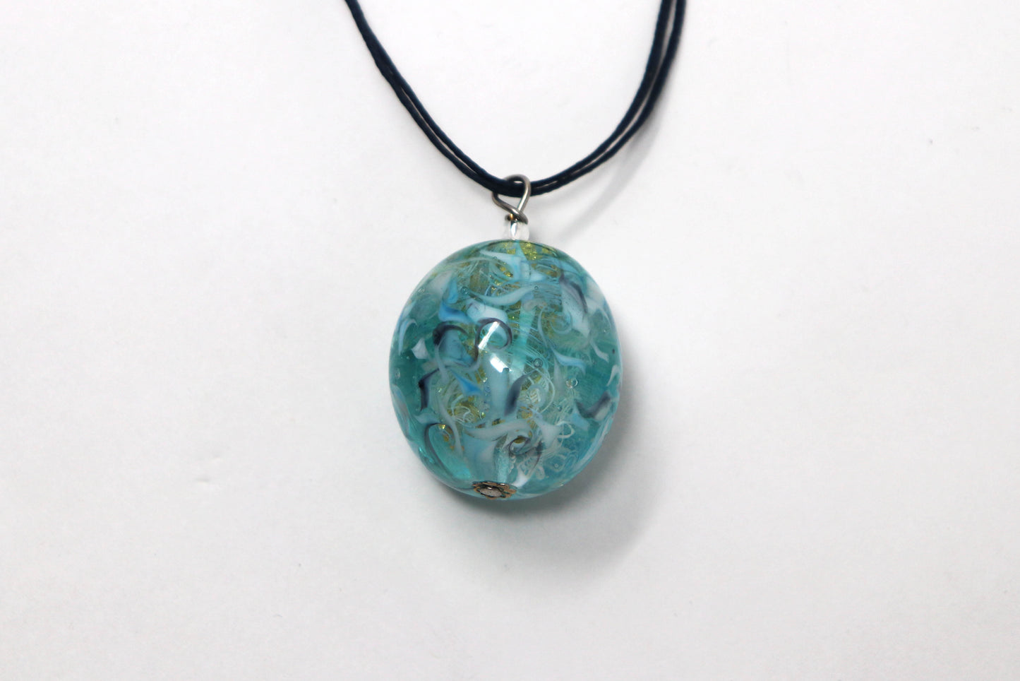 Murano Glass Pendant Necklace