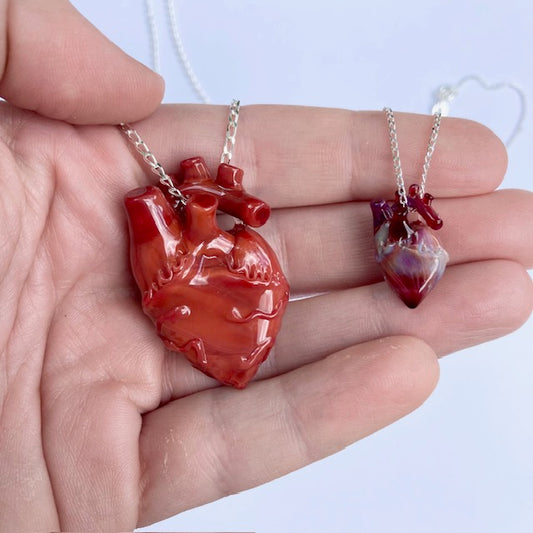 Anatomical Heart Pendant