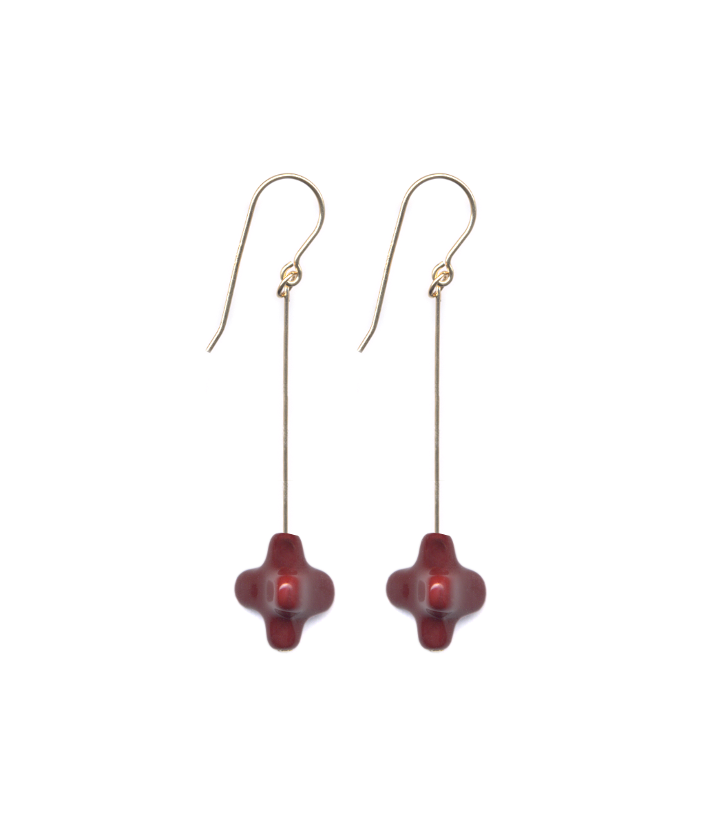 Red Jack Earrings