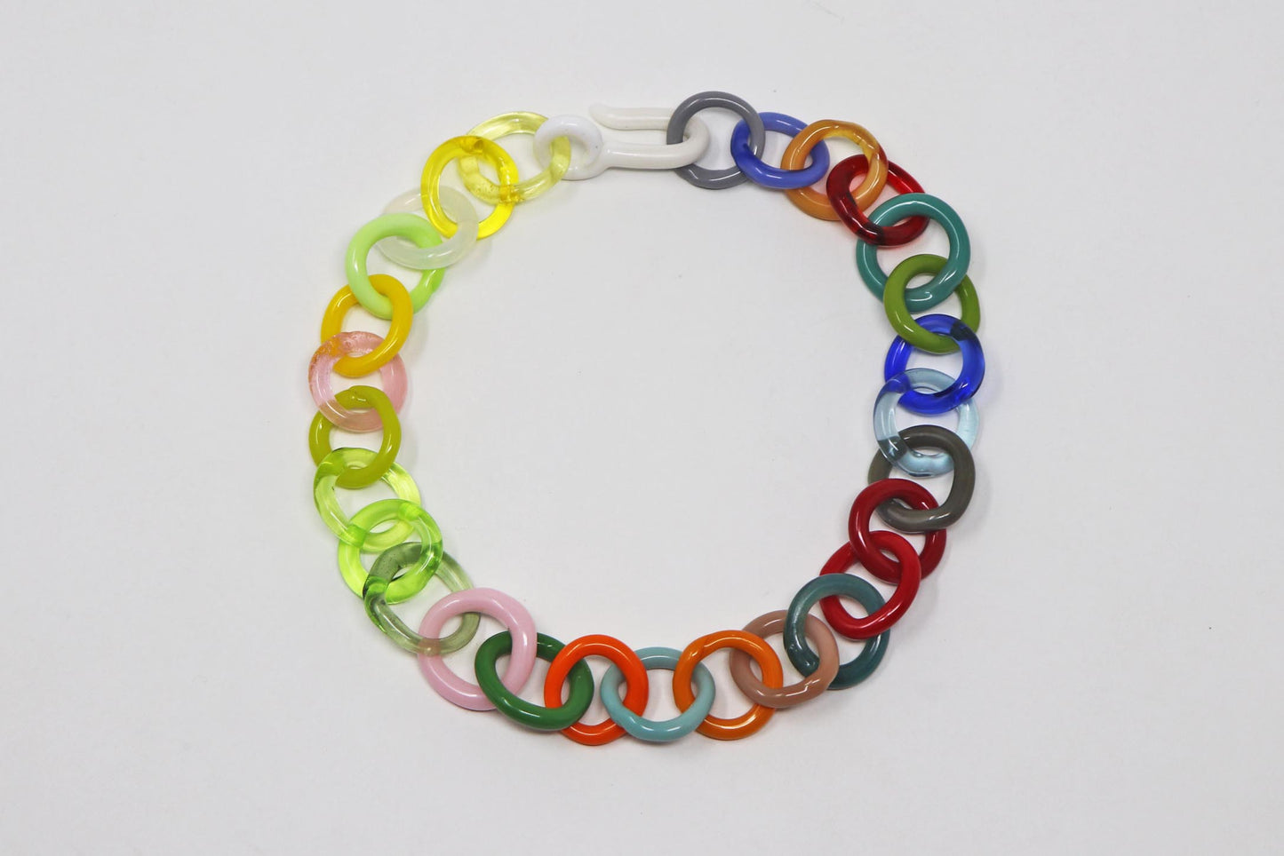 Multicolor Mini Chain Necklace