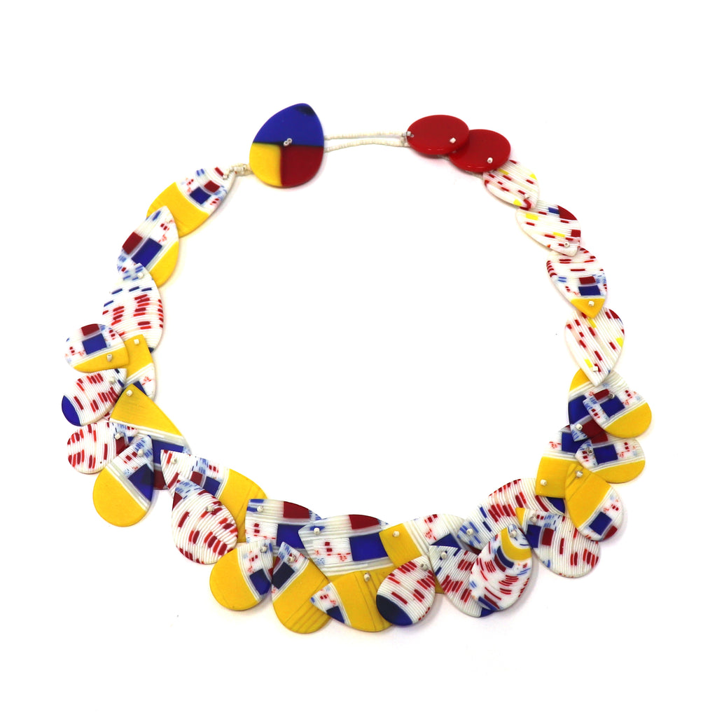 Primary Colors Statement Necklace