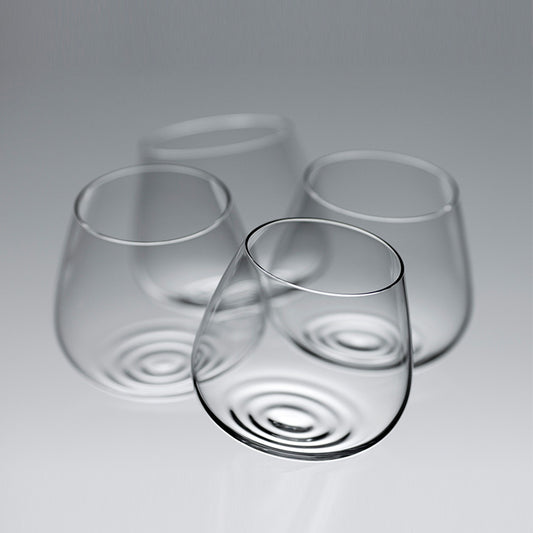 Lake in the Rain Cognac Glasses (set of 2)