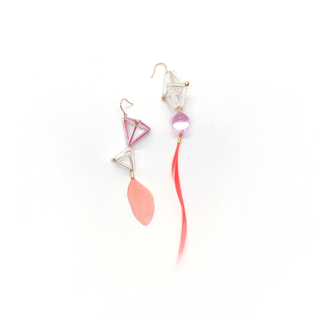 Flamingo Himmel Earrings