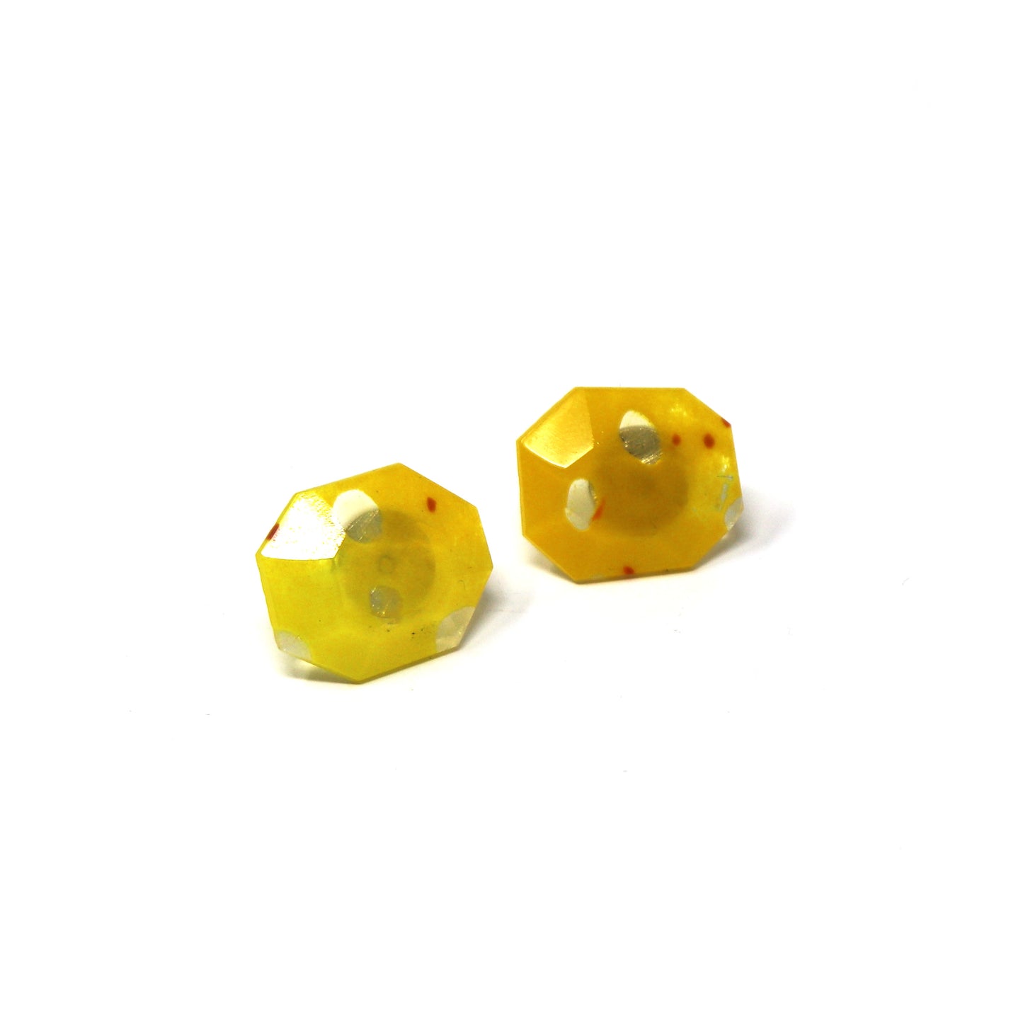 Yellow Post Earrings