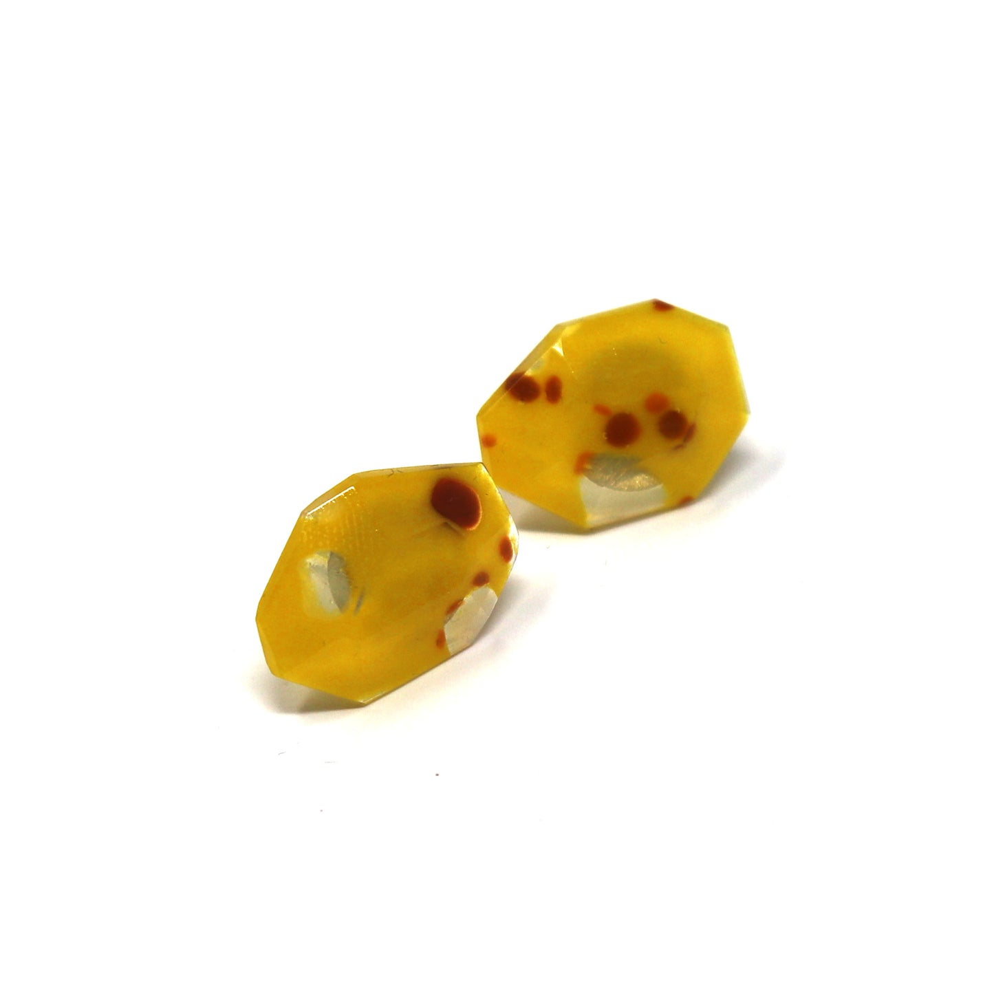 Yellow Post Earrings