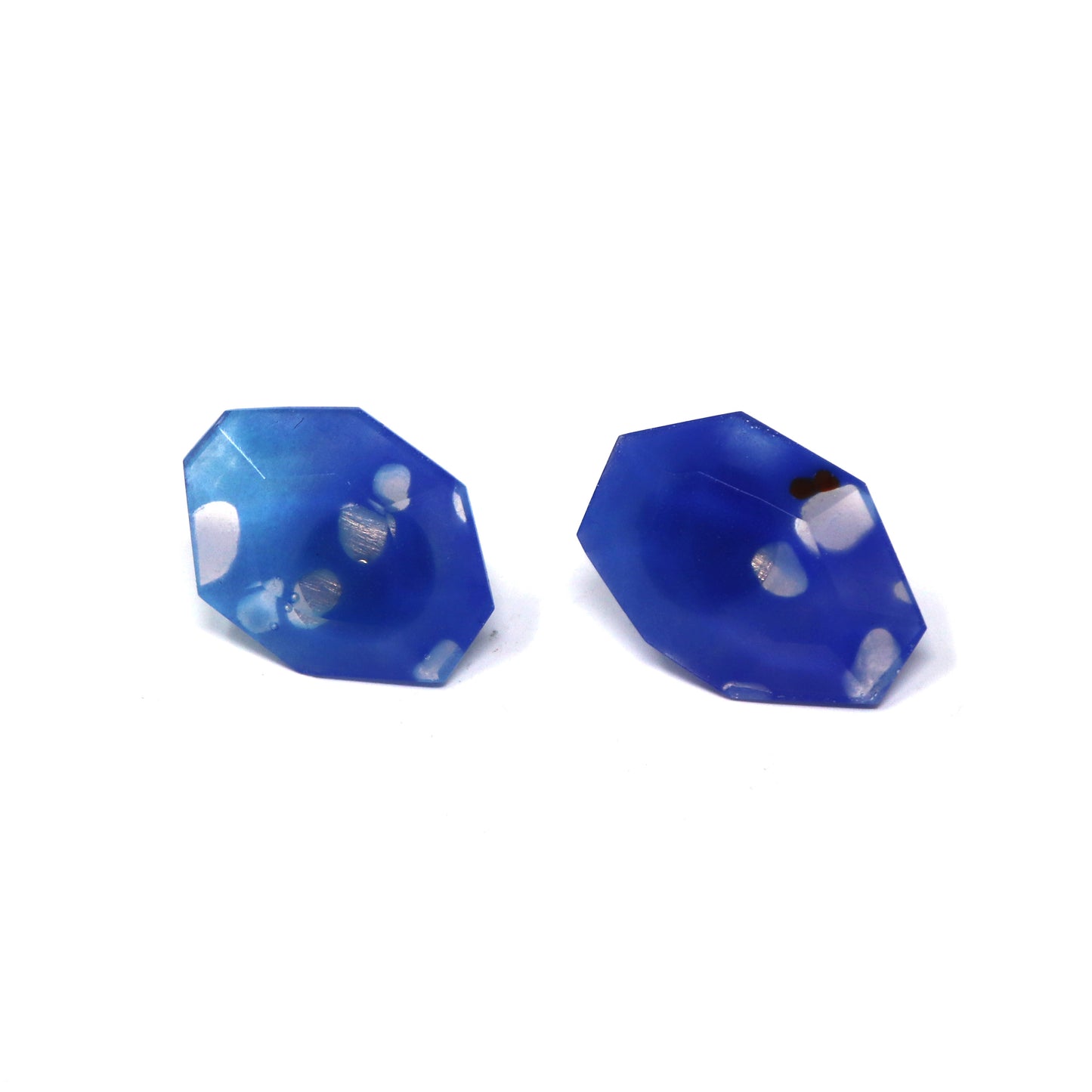 Blue Post Earrings