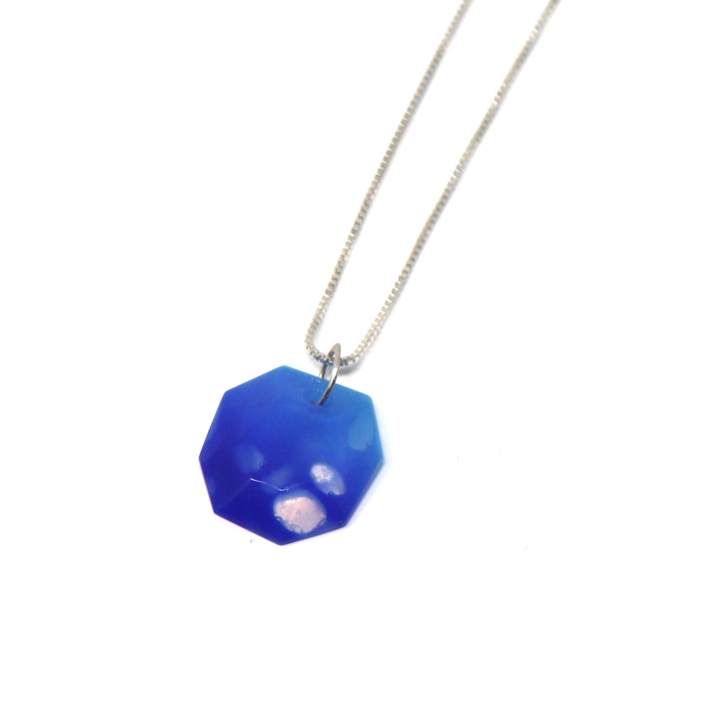 Blue Charm Necklace