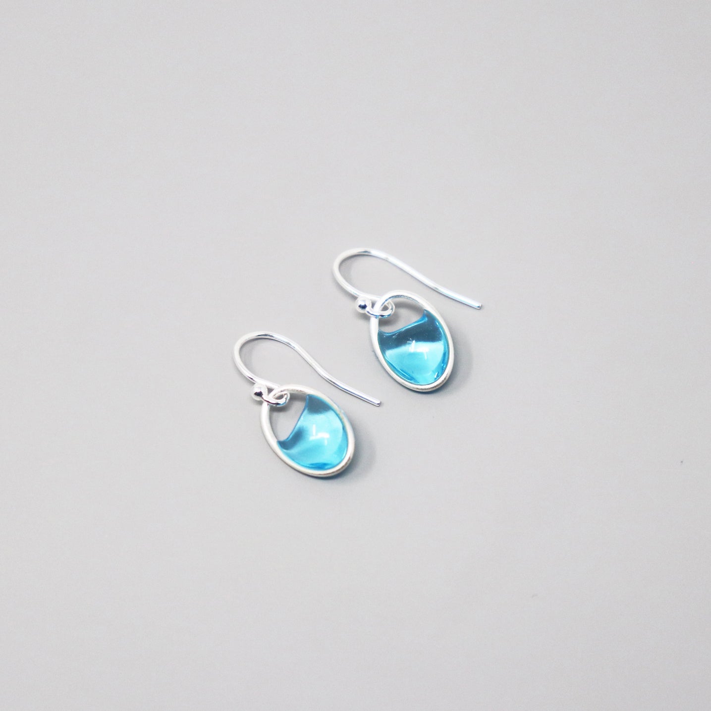 Lunette Small Round Earring in Sterling