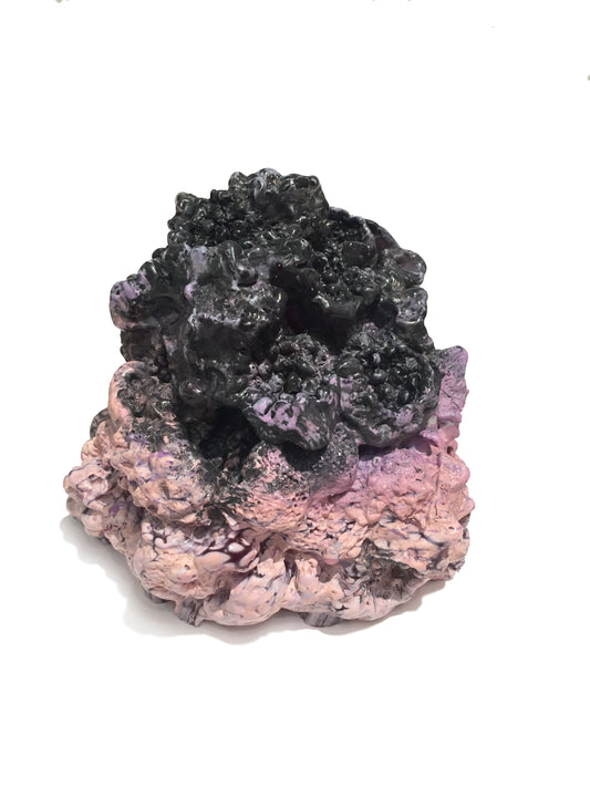 Pink and Dark Grey Sculpture