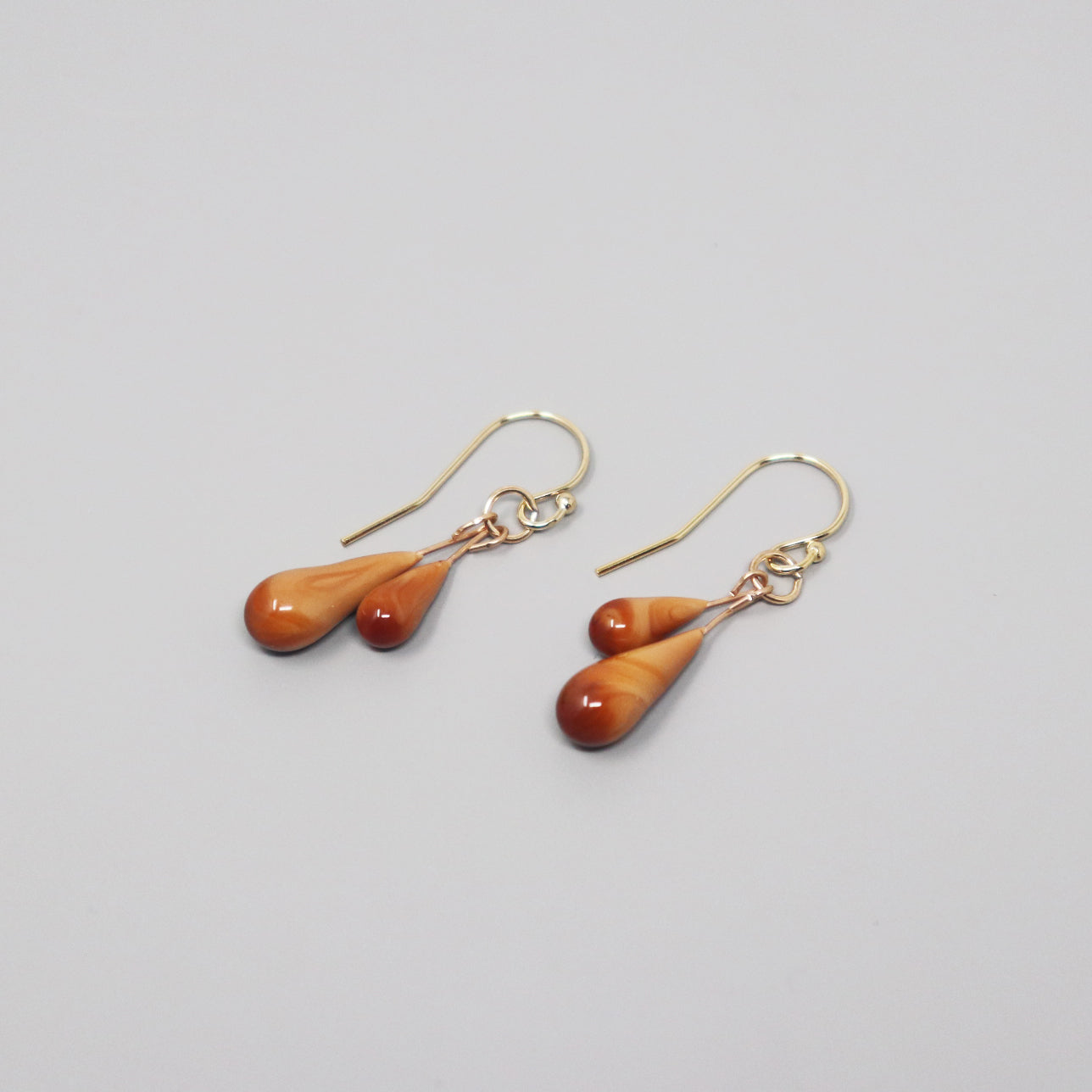 Quarante Mini Double Earring in Gold Fill