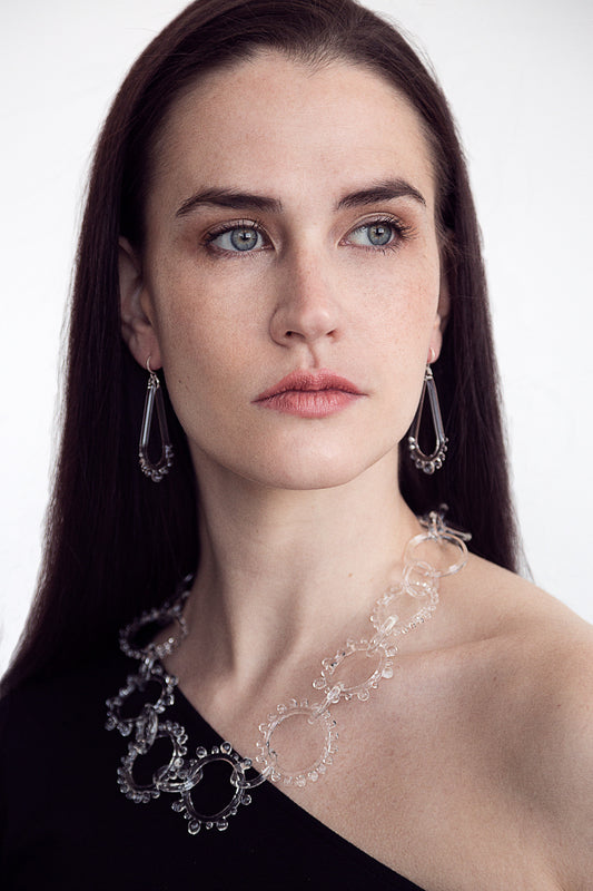 Large Wheel Necklace