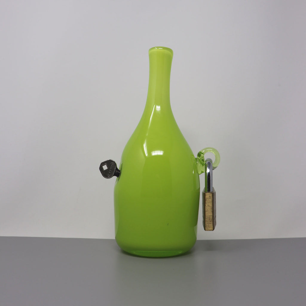 Chartreuse Lock & Key Bottle